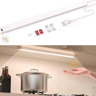 SIBI LED Unterbauleuchte mit Handgestensensor, dimmbar, Neutralweiß 4000K für Küche und Werkbank.